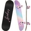 Long Chan Beginner Double Kicktail Skateboard