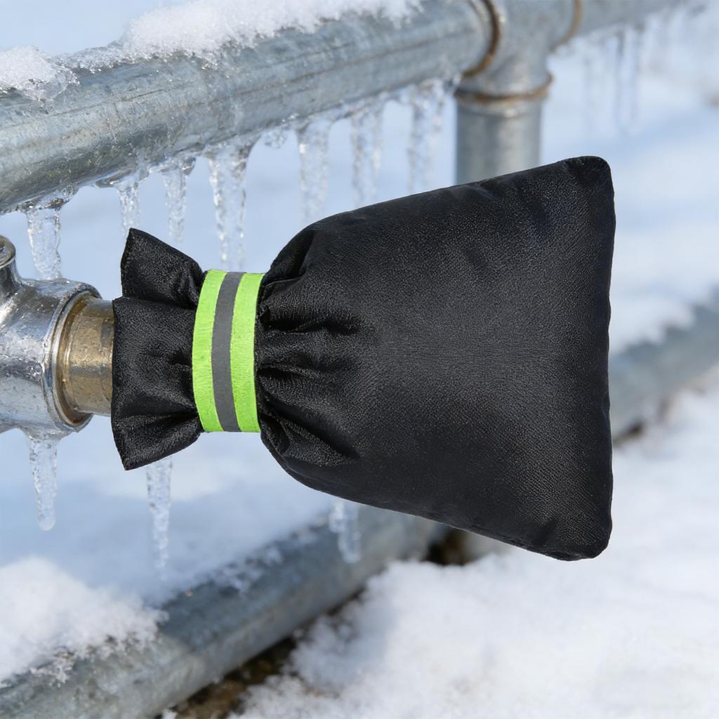 Outdoor Faucet Frost And Ice Cover