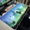 Pretty Genshin Impact Mousepad Anime Yae Miko Nahida Ganyu Mouse Pad Laptop Gamer Accessories Big Desk Mat Computer Keyboard Rug