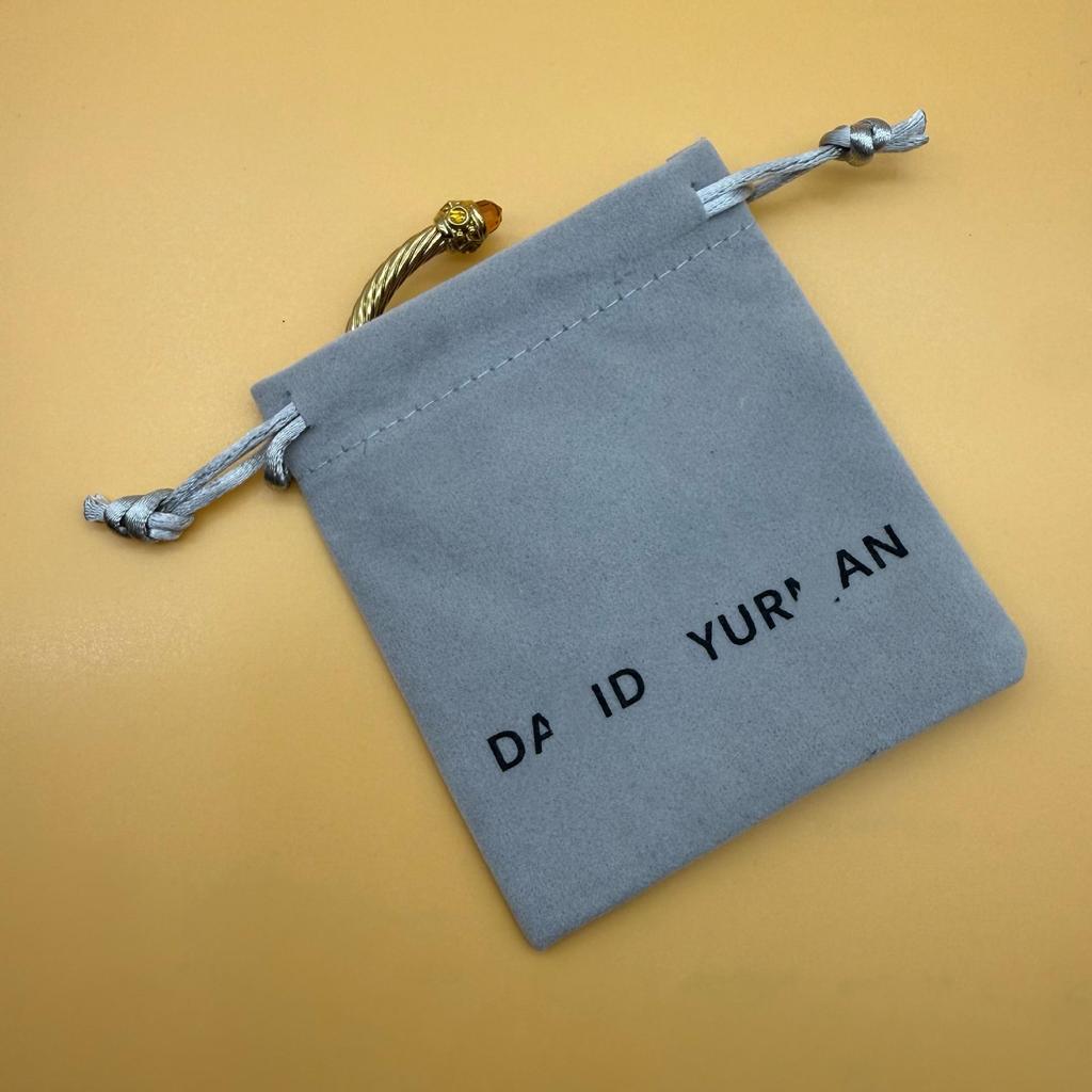 David Yurman Suede Jewelry Storage Bag - Cabinet Edition