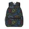 Zaino con Controller per Videogiochi per Ragazzi Ragazze Studenti Scolastici Zaino da Viaggio Escursionismo Campeggio Zaino giornaliero Unisex Casual Zaino per Laptop