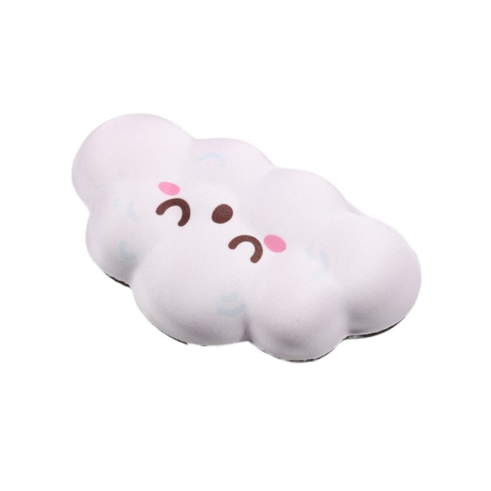 Cloud Shape Non-Slip Keyboard Mouse Pad Soft Ergonomic Wrist Rest Mice Mat Laptop Computer Home Office Memory Foam