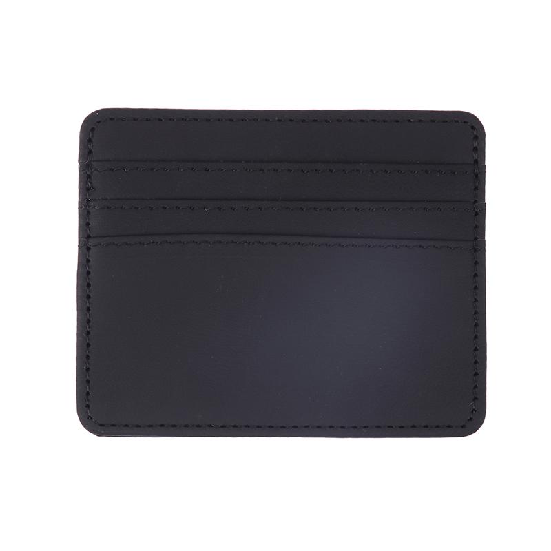 Mini Ultra-Thin Leather Wallet 4 Slots Cardholder Slim Bank Credit Card Holder Men'S Business Small Id Case For Women Purse