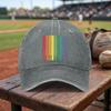 LGBTQ Pride Rainbow Washed Baseball Cap Adjustable Buckle Lightweight Breathable Unisex AllSeason