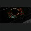 Cromato Multi-Media 7 Pulsanti Copertura Decorativa Finitura Per BMW Serie 3 4 5 6 X5 X6 iDRIVE