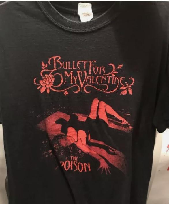 Bullet For My Valentine The Poison Tshirt rock band album shirt Unisex Unisex T-Shirt L