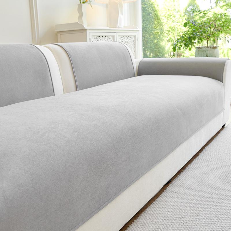 Neue Chenille-Sofahülle für alle Jahreszeiten, universell, verdickt, rutschfest, verschleißfest, langlebig, einteilige Polster-Sofahülle