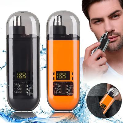 Erkekler için Burun Kılı Düzeltici Taşınabilir Mini Burun Kılı Alıcı USB Şarj Edilebilir Burun ve Kulak Kılı Düzeltici Elektrikli Burun Kılı Kesici