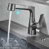Bathroom Faucet Hot Cold Water Sink Mixer Tap Basin Faucets Washbasin Pull Faucet Copper Lifting Pull Faucet Hot and Cold Water