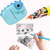   Print Camera 3 Inch     Front Rear Dual Lens 1080P 48MP Digital Camera