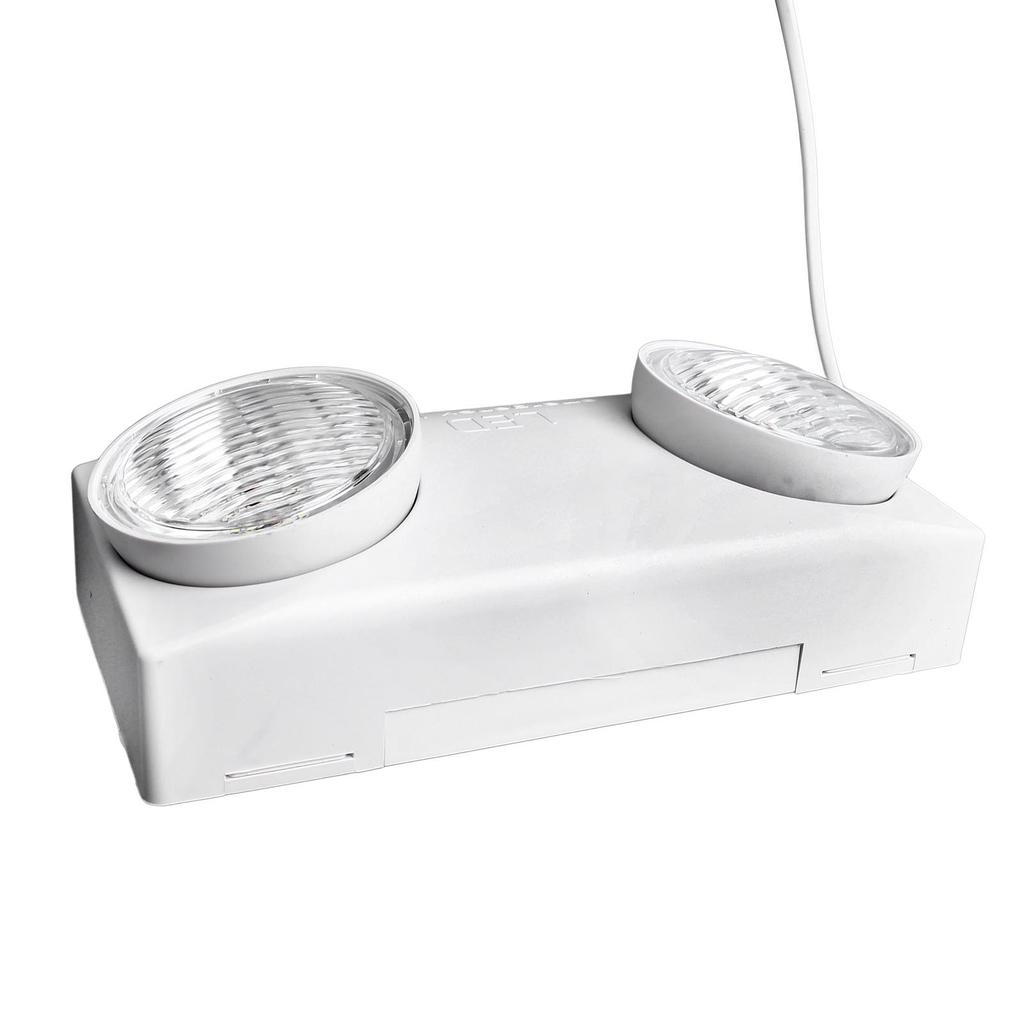 LED Emergency Light 2 Heads Commercial Emergency Lighting   for Home Exit