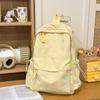 Schoolbag1011 Korean Version Ins Girl Backpack Polka Dot Cute Backpack Japanese Small Fresh Student Junior High School Schoolbag Girl