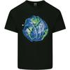 Earth Hands Climate Change Environment Kids T-Shirt Childrens