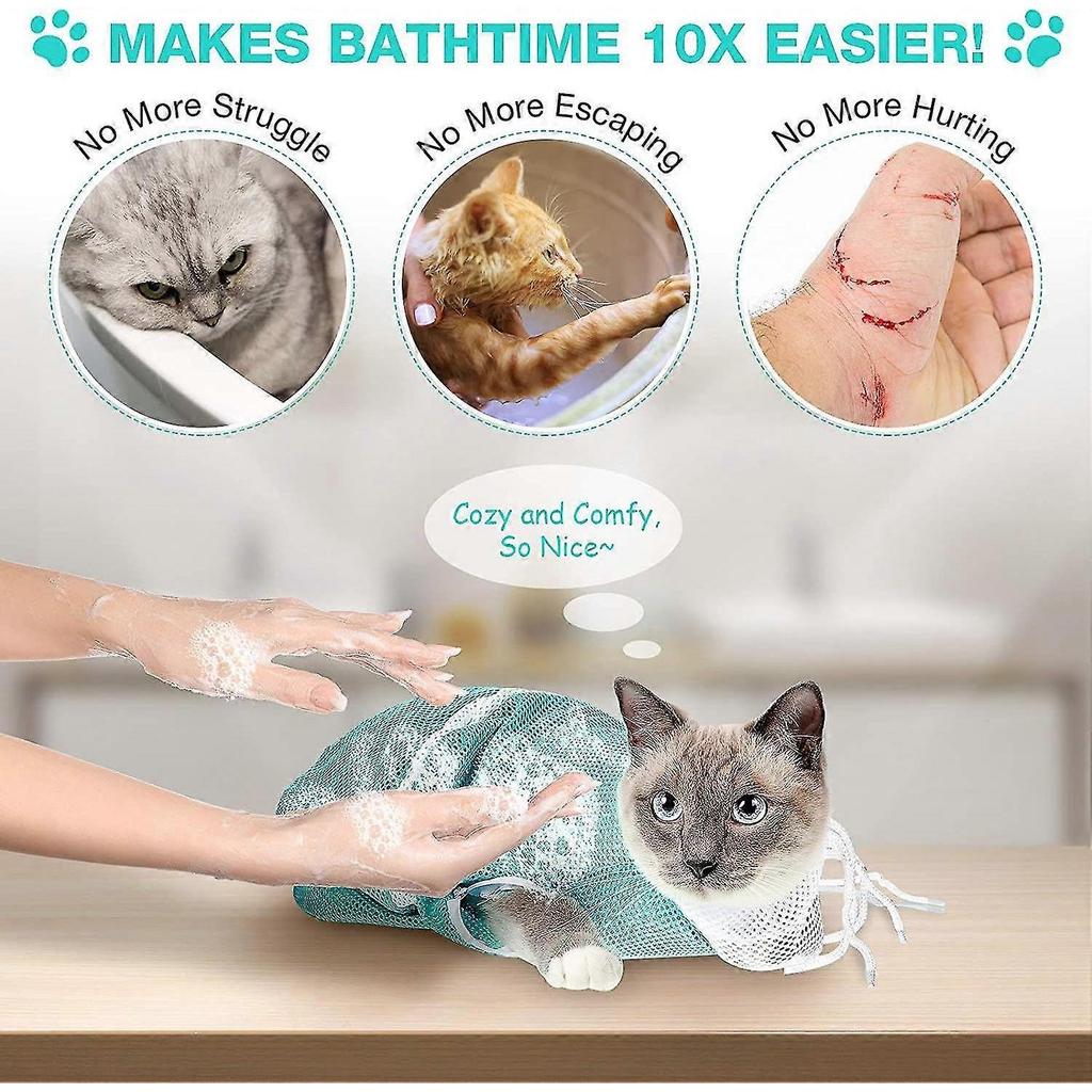 Cat Bathing Bag Adjustable Anti-bite NIUNIU