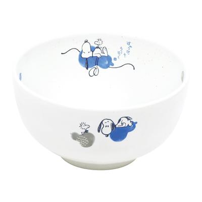 PEANUTS Snoopy Rice Microwave and Dishwasher Fuku Hyotan Made In Product Number 617137 Bowl, Approx. 16cm, Safe, Design, Japan,