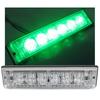 ALTEED/Alteed Small Aluminum Die-Cast Body LED Light Bar, 24 Multi-Color Illumination Patterns, Multiple Unit Synchronization Function, 12V/24V Vehicl