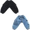 Ish Obitsu 11 Ob11 Size Outfit Obitsu Doll 11cm Body Cargo Pants Work Wear Trousers Loose 5 Colors  Blue+black  Blue+black