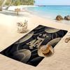 Argentinien Fußball Druck Strandtuch Schnelltrocknend Super Saugfähig Weich Badetuch zum Schwimmen Strand Reisen Fan Souvenir Geschenk