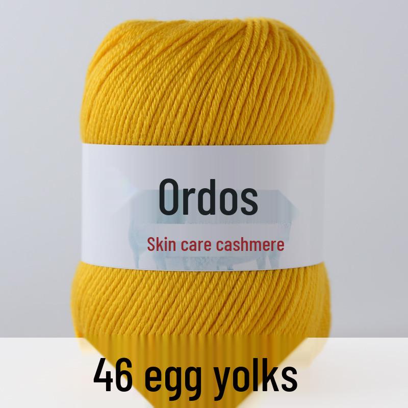 Genuine Baby Cashmere Yarn: Hand-Knitted Scarf for Infants & Toddlers, Medium Thick Milk Cotton for Crochet.