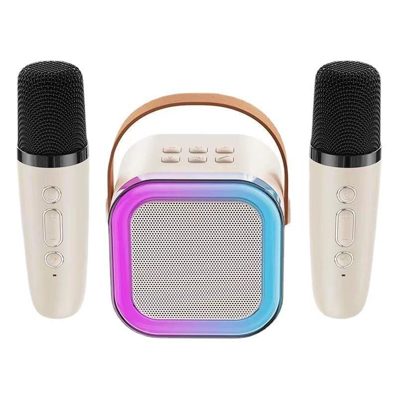 Integrated K12 Wireless Microphone & Bluetooth Speaker for Children's KTV and Home Singing