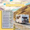 RV CHECKLISR ELDER CARE MY CHORES Managemant Planing Home Note Board Memo Boards Reminding Time