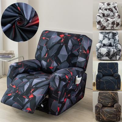 New 1/2/3 Seat Recliner Cover Stretch Couch Cover For Recliner Sofa Chair Cover For Kids, Pets, Dog And Cat