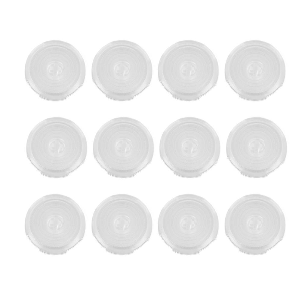 12 tampas de substituição para joysticks com 20,2 mm de diâmetro, tampas de botões mecânicos para jogos
