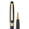 6x Black Ink Ballpoint Pen Journaling Pen Smooth Writing Pen Metal Signature Pen Stationery Supplies for Writing