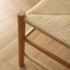 Wooden Dining Chair Retro Straw Rope Weaving Chairs Creative Portable Interior Furniture Dining Chair Simple Art Design Chairs