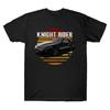 0421 Knight Rider KITT 80s Retro Car Gift T Shirt 100 Cotton Printed Tee Short Sleeve Graphic Clothes All Size Tops S6XL