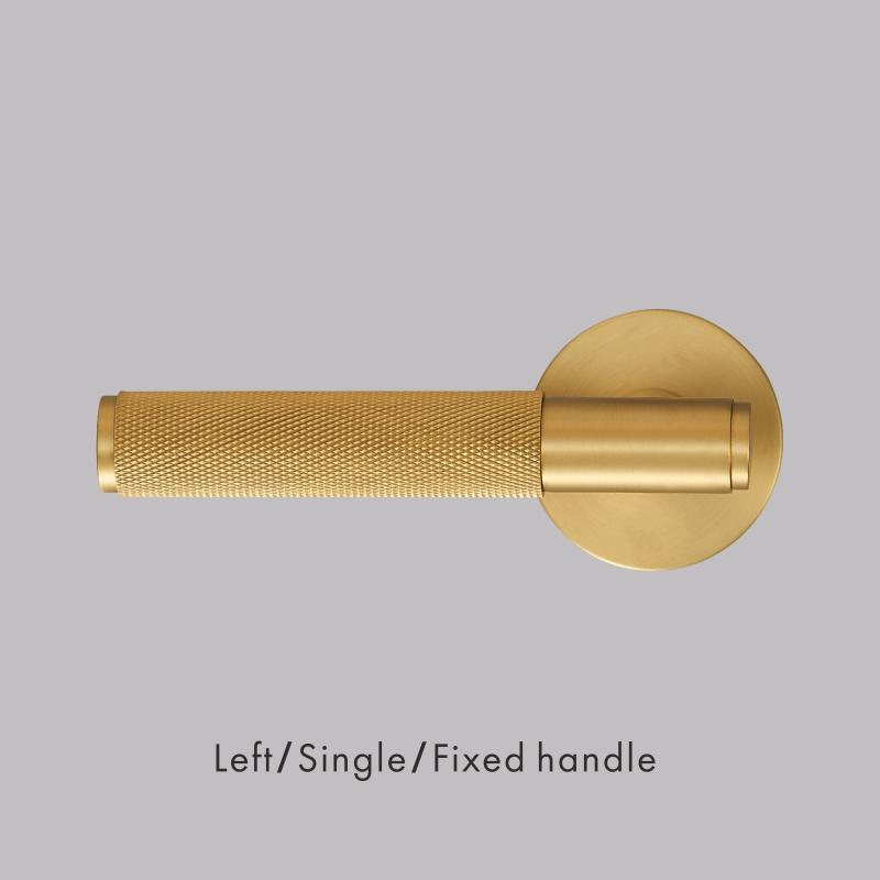 Dooroom Mässing Räfflad Dold Dörrlås Set Vardagsrum Badrum Osynlig Tumvridning Matt Svart Borstad Mässing Öppna Vid Nödfall