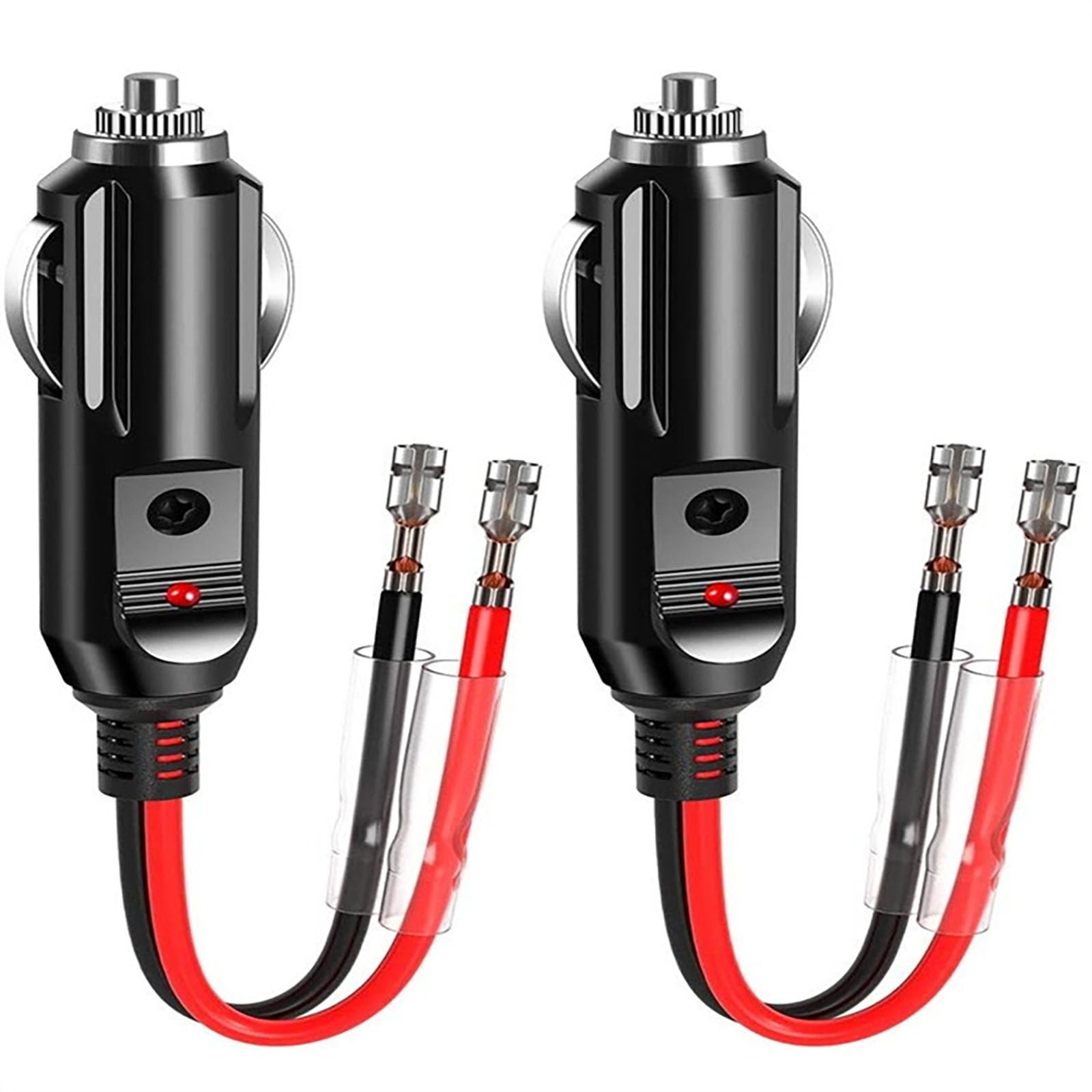 

Car Cigarette Lighter, /24V Car Cigarette Lighter Extension Cable, 16 AWG Pure Copper Wire чёрный