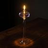 Candle Holder Candelabra Creative Accessories Romantic Transparent Tealight Candlestick for Wedding