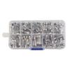 100pcs Glass Fuses Kit Insurance Tube Household 16*12*2.1cm 5*20mm Boxed Glass Brand New High Quality Hot Sale