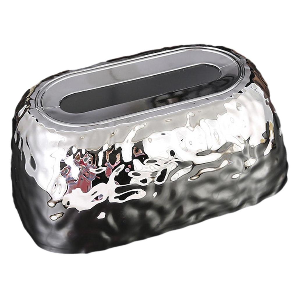 Acrylic Tissue Box Paper Holder ,Tissue Holder , Luxury Creative Desktop Organizer for Farmhouse Counter Hotel,