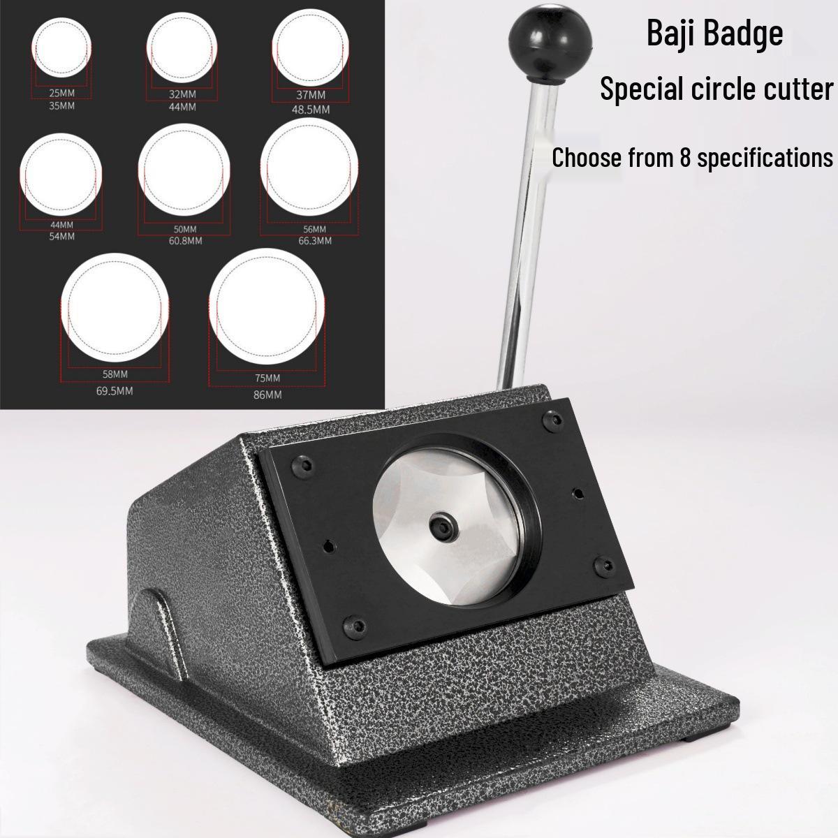 58mm Round Metal Desktop Badge Making