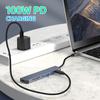 USB C Hub 7 in 1 HDMI 4K Type C Adapter OTG Thunderbolt 3 Dock PD TF SD Macbook iPad XPS Surface Laptop Compatibility