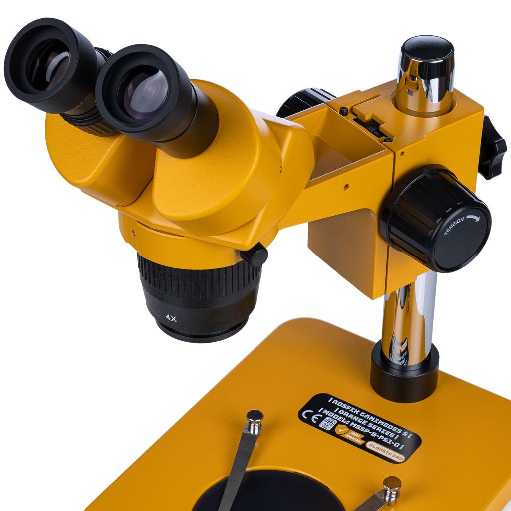 Rosfix Ganimedes S MSSP-B-PS1-O – Mikroskop Stereoskopowy Binokularowy | Zoom 20-40x | Optyka Greenough | Ergonomiczna Głowica 45° | Obrót 360°