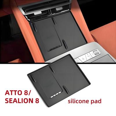 Für BYD ATTO 8 SEALION 8 TANG L DMI DMP 2025 2026 Kabelloses LadePad SilikonSchutz InnenraumZubehör