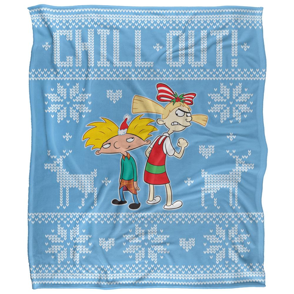 Ren & Stimpy Chill Out Silky Supersoft Blanket