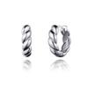 [Stonehenge] Silver One-Touch Earrings U0111