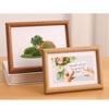 Circular Wood Picture Frame Stand Multicolor Picture Display Frame Simple Photo Frame  Gift