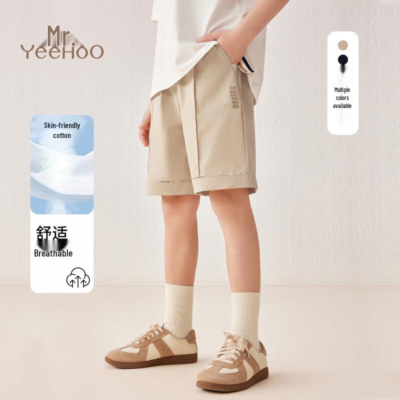 YEEHOO Boys  Casual Knee-Length Shorts 160