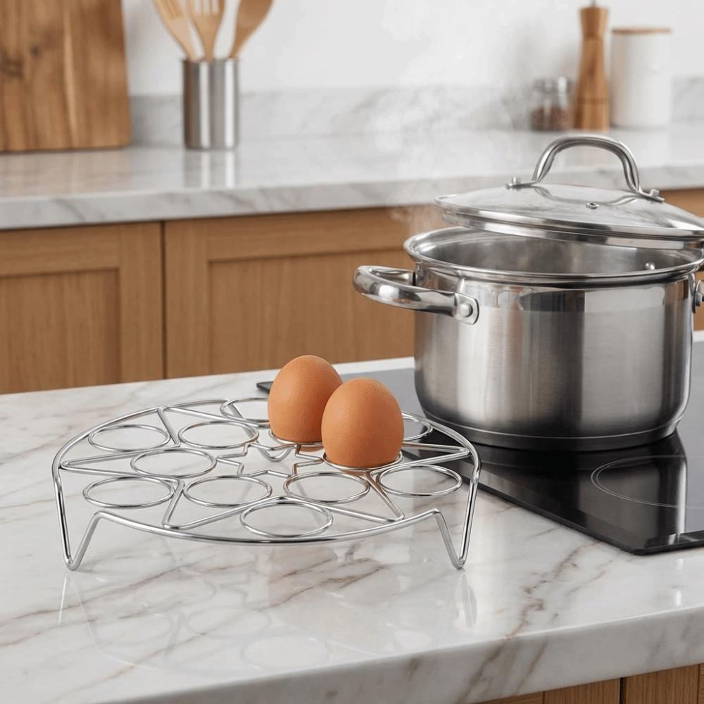 1/2PCS Heat-Resistant Egg Cooking Rack Efficient Pot Steaming Stand  Breakfast Making