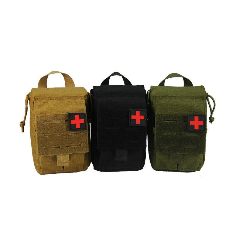 ערכת עזרה ראשונה תיק רפואי EDC פאוץ חירום קמפינג הישרדות חבילת כלי תיקי פנס חיצוני פנס חוסם עורקים