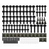 177PCS for Motorcycle Fairing Set Screws Modification Accessories Windshield Cover Set Screws Color
