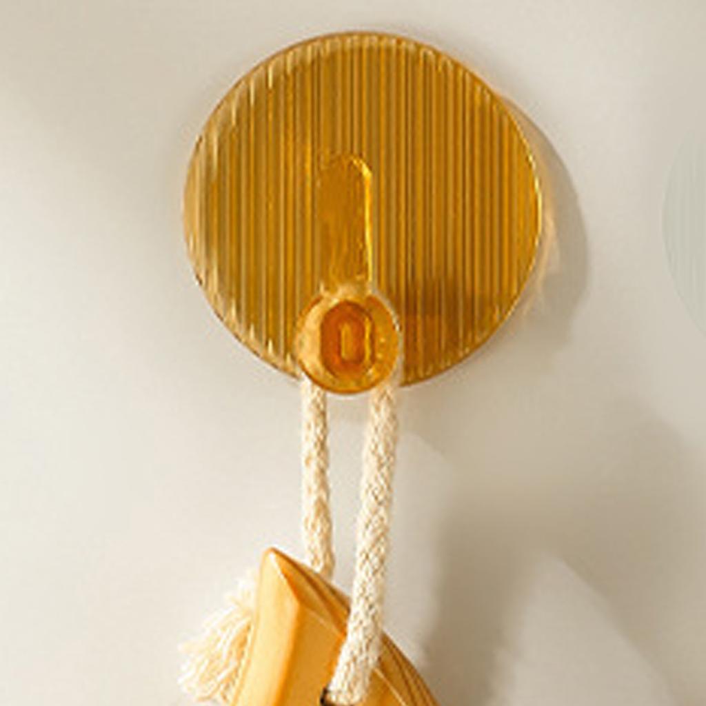 4 Stück Klebehaken ohne Bohren Starke selbstklebende Handtuch-Mantelhaken für Badezimmer Dusche Küche