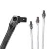 1/2'' F Stangenschlüssel-Steckschlüssel 10/12/15/18'' Drehmomentschlüssel Lange Kraftstange Aktivitätskopf Starker Hebel Lenkgriff Reparaturwerkzeug