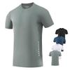 Men's Quick-Drying Sports T-Shirt Crew Neck Short Sleeve Casual Clothing Top Outdoor Running Clothing Fitness Training Clothing