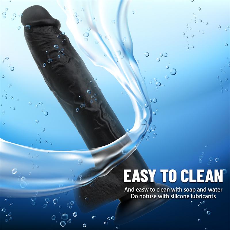 Manual Super Soft Liquid Silicone Dildo Female Products Masturbation Device Sex Toys Simulation Dildo